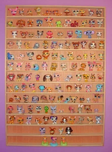 Handmade display shelf for LPS Littlest Pet Shop People. Holds 140-150 figures. - Bild 1 von 1