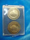 1976 Bicentennial - Pottstown Area Bronze And Sterling Silver Medallions - Nice