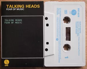 TALKING HEADS - FEAR OF MUSIC (SIRE SRC6076) 1979 1st UK CASSETTE TAPE BRIAN ENO - Picture 1 of 3