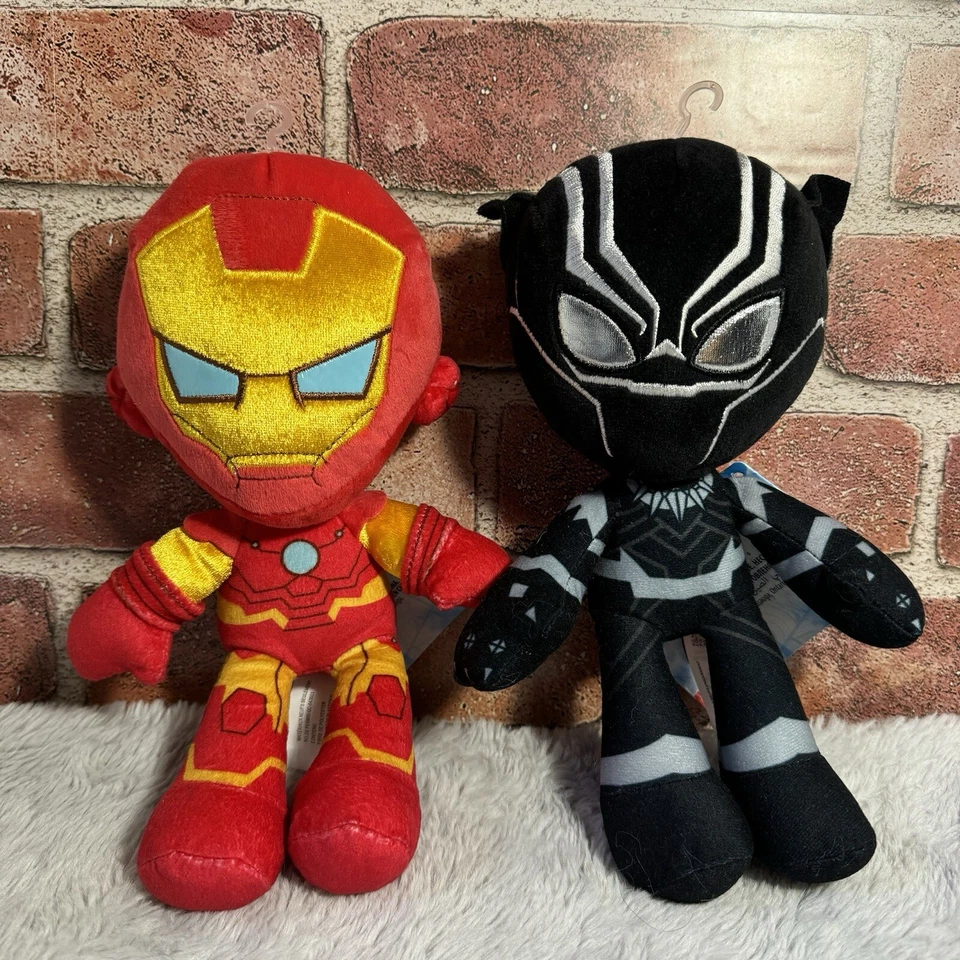 Mattel Marvel Black Panther 9" Stuffed Plush Toy GYT44 Ages 3
