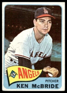 1965 Topps #268 Ken McBride Los Angeles Angels VG-VGEX - Foto 1 di 2