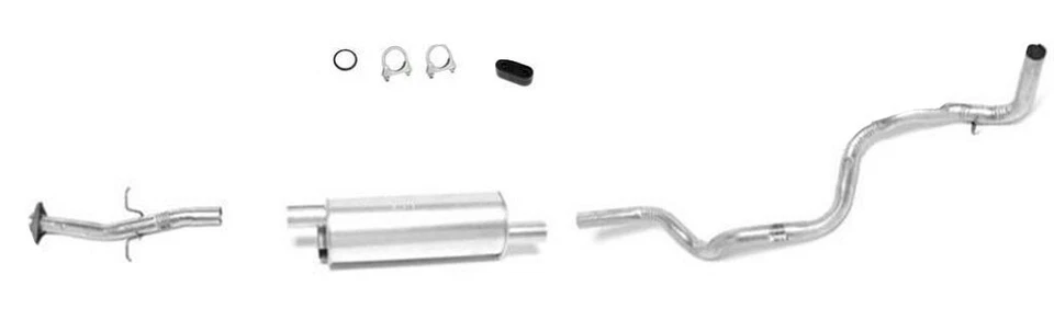 para 1987 1988 1999 Ranger 2.0 2.3L 108" 114" distancia entre ejes silenciador tubo de escape Foto 1 de 4