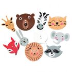 Animal Wood Buttons Novelty Notions, Randomly Mixed Buttons, Cute Animal Button 