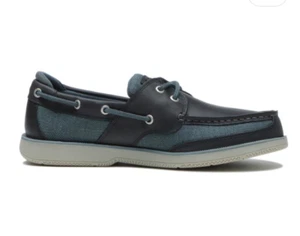 Zapatos de barco Sperry Surveyor 2 ojos para hombre Baja Twist azul Sts25401 medianos - Imagen 1 de 4