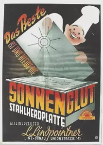 Original vintage poster SONNENGLUT AUSTRIAN COOKING CHEF c.1940 - Picture 1 of 1