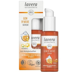 Lavera Glow by Nature Face BIO Serum with Q10 and Vitamin C Antioxidant , 30 ml - Picture 1 of 2