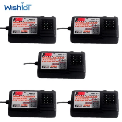 5 PCS Flysky FS-GR3E Upgraded AFHDS 2.4G 3CH Receiver for Car Boat RC FS-GT3C - Image 1 of 4