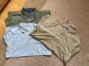 3x Herren Langarm Polo Paket Hilfiger Tom Taylor S. Oliver Größe L - Bild 1 von 3