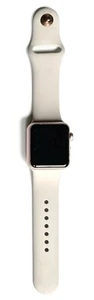 APPLE WATCH SERIES 1-7000 38mm ROSE GOLD ALUMINUM CASE ION-X GLASS FOR REPAIR - Picture 1 of 7