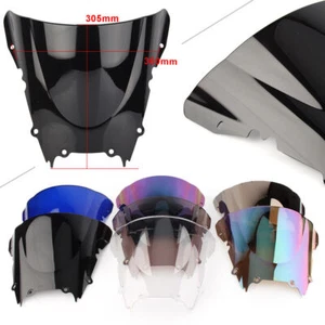 Front Windshield Windscreen Double Bubble For Yamaha YZF R6 600 98 99-02 Motor - Bild 1 von 19