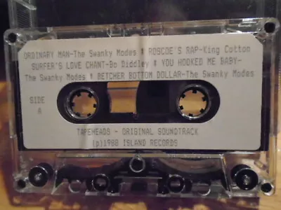 RARE PROMO Tapeheads CASSETTE TAPE soundtrack DEVO Fishbone Sam Moore & dave '88 - Image 1 of 2