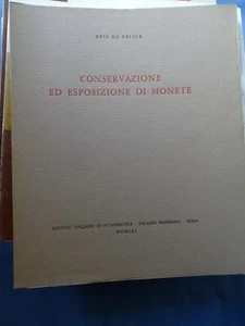 Architettura-Museografia De Felice Conservazione Ed Esposizione Di Monete 1961 - Picture 1 of 3