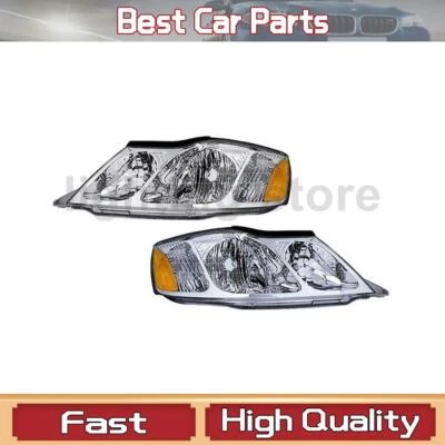 Conjunto de faros izquierdo derecho TYC para Toyota 2000-2004 2 piezas Foto 1 de 4