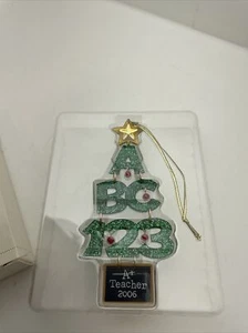 Punze 2006 A+ Lehrer Weihnachtsbaumschule neuer Ornament - - Bild 1 von 3