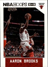 2015-16 Hoops Red Backs Chicago Bulls Basketball Card #5 Aaron Brooks