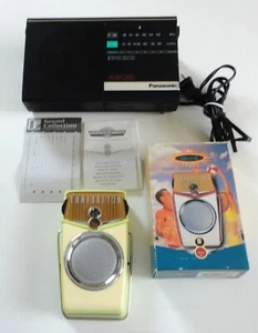 2 Radio Panasonic RF-542 Portátil AM FM PF Caja Playa Cuerpo Transistor + 6 AA Como Nuevo - Imagen 1 de 17