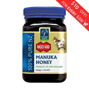 Manuka Health Manuka Honey MGO 400+ 500g-Free Shipping from New Zealand - Picture 1 of 2