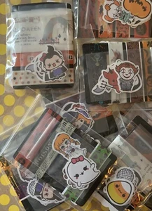 Halloween STICKERS Grab Bag Washi Spider Pumpkin Ghost Witch Sticker Bomb Kit - Picture 1 of 8