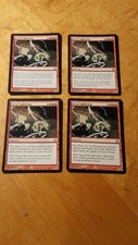 4 Feral Lightning Magic the Gathering MTG Saviors Of Kamigawa x4 4x Playset