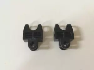 LEGO Parts: Technic, Axle Connector w/ Ball Joint Socket, #32174, Black - 2 Pcs - Picture 1 of 1