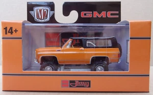 M2 Machines 1:64 scale - Auto-thentics Release 89 - 1973 GMC Jimmy Sierra 4x4 - Picture 1 of 9