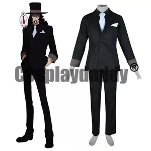 Cipher Pol Número 9 CP9 Rob Lucci Trajes Anime Juegos con disfraces Disfraz F006 - Imagen 1 de 4