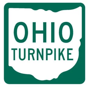 Ohio Turnpike Aufkleber R3688 Autobahnschild Straßenschild - Bild 1 von 1
