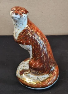 Royal Crown Derby MMIX VERSPIELTER OTTER Briefbeschwerer mit Originalkarton RAR - Bild 1 von 12