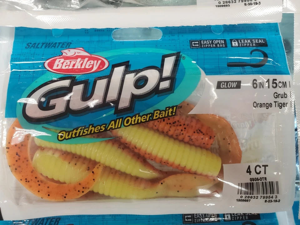 Berkley GSG6-OTR Gulp Grub Orange