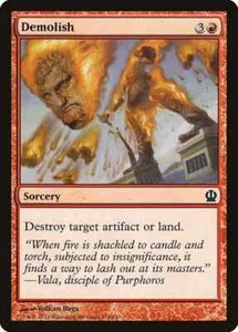 DEMOLISH X 4 N/M- THEROS MAGIC THE GATHERING - Picture 1 of 1