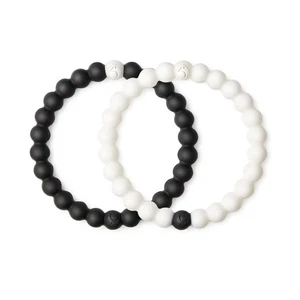 NEW XL LOKAI BRACELET WHITE FROM MT. EVEREST AND THE DEAD SEA - Picture 1 of 3