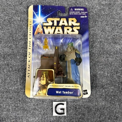 Figura de acción Star Wars WAT TAMBOR Geonosis War Room #23 AOTC Hasbro 2003 NUEVO Foto 1 de 4