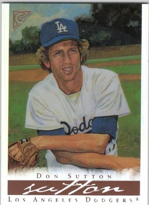 2003 Topps Gallery Hall of Fame Edition Refractor Don Sutton Dodgers - Image 1 of 2