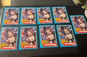 1990-91 Fleer Rookie Sensations #10 - Sherman Douglas - Miami Heat Lot 9 - Picture 1 of 4