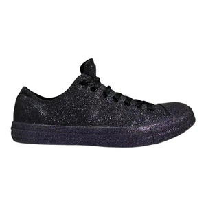 Converse CT All Star Low Top 162992C Purple Glitter Men’s 10 Womens 12 New - Picture 1 of 7