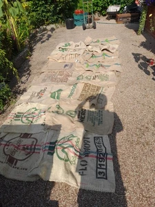 Coffee Sacks X 16 Lot B - Picture 1 of 12