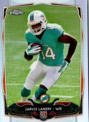 2014 Topps Chrome #177 Jarvis Landry Refractor Rookie RC Miami Dolphins Saints - Image 1 of 2