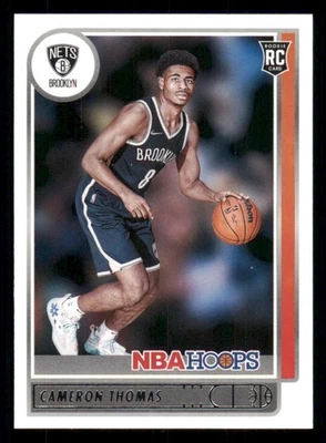 2021-22 Hoops #231 Cameron Thomas RC - Image 1 of 2