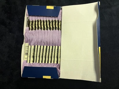 DMC Mouline Special 25 Embroidery Floss Lot 12 Skeins #3836 Purple Cross Stitch - Image 1 of 4