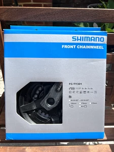 Shimano FC-TY301 Triple Chainset front - 42/34/24T - 150mm - 6/7/8 speed - Picture 1 of 4