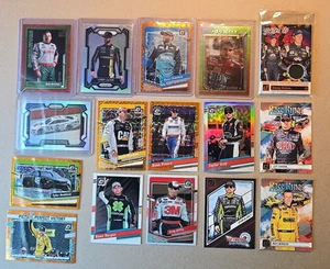 Panini Prizm Racing NASCAR LOT (16)- PRIZM, SERIAL #, RELIC... - Picture 1 of 13