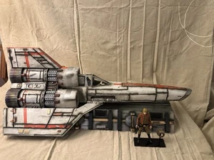 battlestar galactica viper 80cm x 42cm with 6 inch figure (custom built ) - Picture 1 of 21