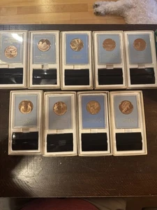 Franklin Mint Bronze Commemorative Coins Collection - Picture 1 of 14