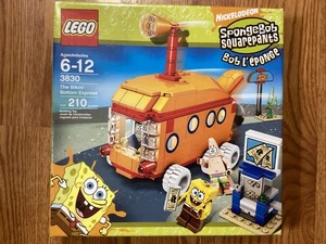 Lego 3830 Bob Esponja Pantalones Cuadrados "BIKINI BOTTOM EXPRESS" Nuevo Caja Sellada Retirado - Imagen 1 de 5