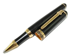 Bolígrafo rodillo ND165 Duke D2 anillo de oro negro caballero - Imagen 1 de 4
