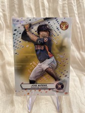 2023 Topps Pristine Jose Altuve Gold Refractor  🔥🔥🔥🔥 SP. Houston Astros.