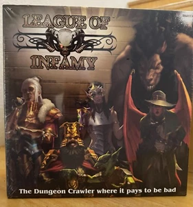 *Sealed* League of Infamy RARE Dungeon Crawler Board Game RPG Strategy Role Play - Picture 1 of 2
