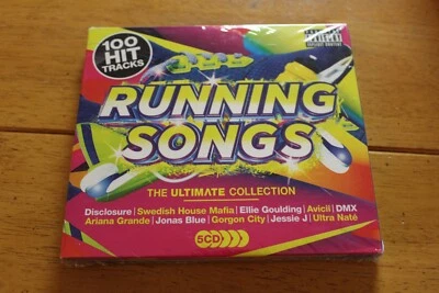 RUNNING SONGS ULTIMATE COLLECTION (CD, DIGIPAK, 5 DISC SET) [NEW SEALED] - Image 1 of 4