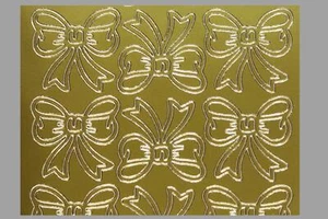 Pegatina lazo oro/plata Starform 820 - Imagen 1 de 6