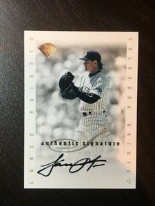 1996 Donruss Leaf AUTHENTIC SIGNATURE Edition - FREE SHIPPING